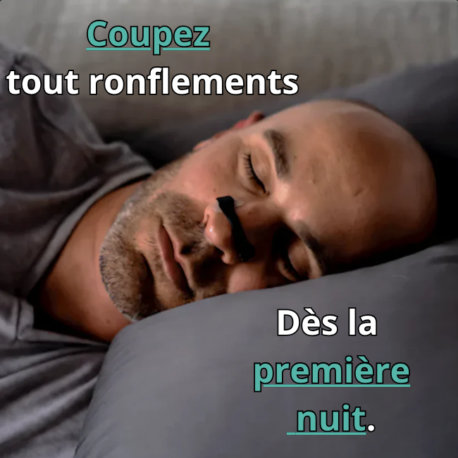 Bandes nasales Silentstrips